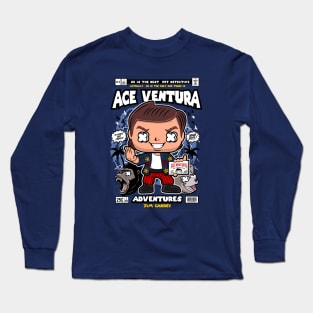 Ace Ventura Pop Cultur Long Sleeve T-Shirt